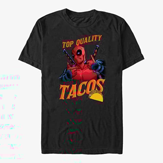 T-särk Merch Marvel Deadpool - Western Tacos Unisex T-Shirt Black