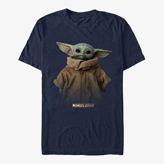 T-shirt Merch Star Wars: The Mandalorian - Full Size Unisex T-Shirt Navy Blue