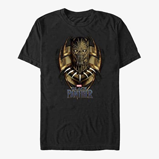 Tričko Merch Marvel Black Panther: Movie - The Jaguar Unisex T-Shirt Black