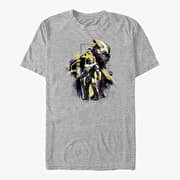 Merch Marvel Avengers Endgame - Titan Frame Unisex T-Shirt Heather Grey