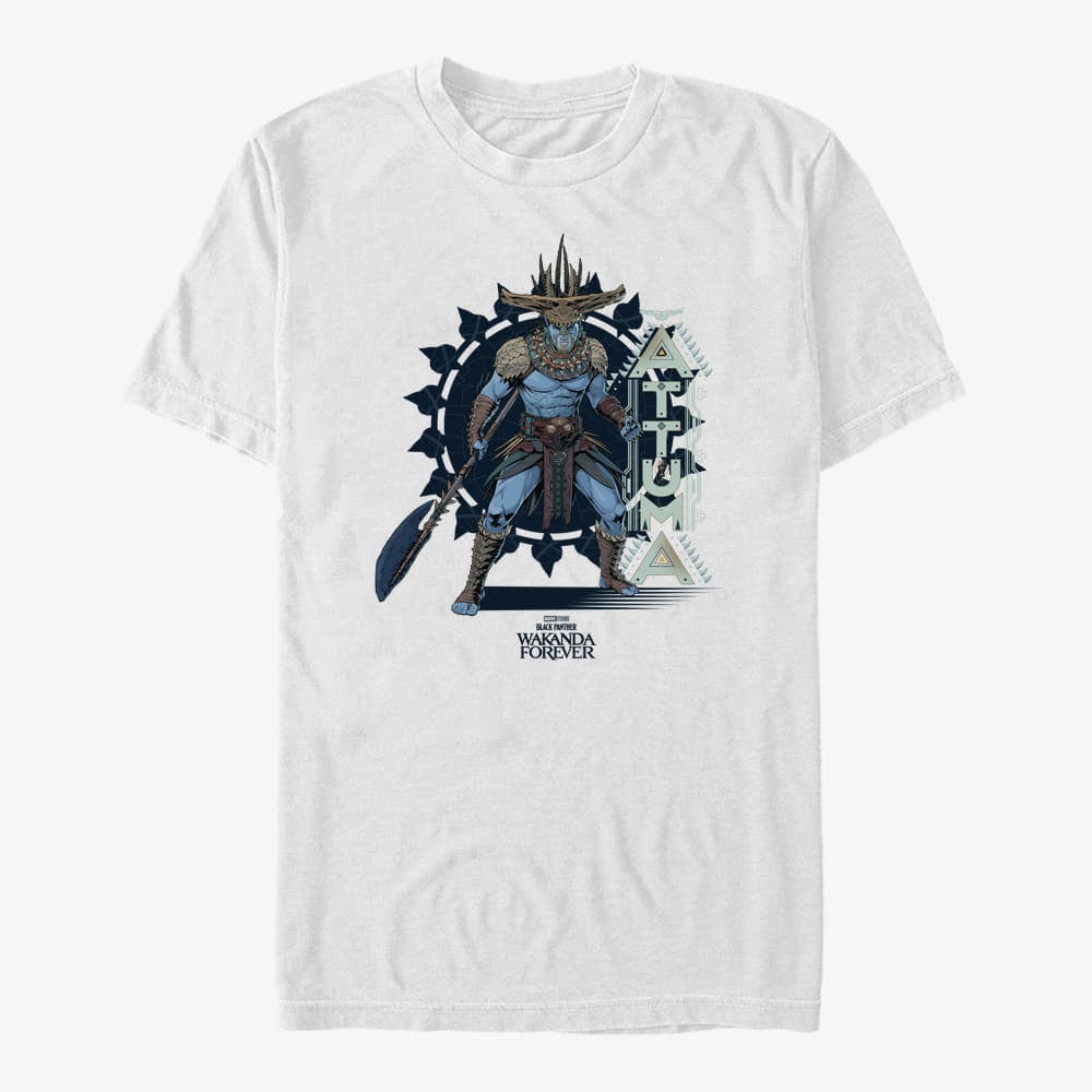 T-Shirts Merch Marvel Black Panther: Wakanda Forever - The Barbarian Warlord Attuma Unisex T-Shirt White