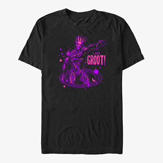 T-shirt Merch Marvel GOTG 2 - Star Lord Red Unisex T-Shirt Black