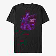 Merch Marvel GOTG 2 - Star Lord Red Unisex T-Shirt Black
