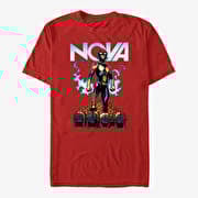 Merch Marvel GOTG Classic - Furry Bite Unisex T-Shirt Red