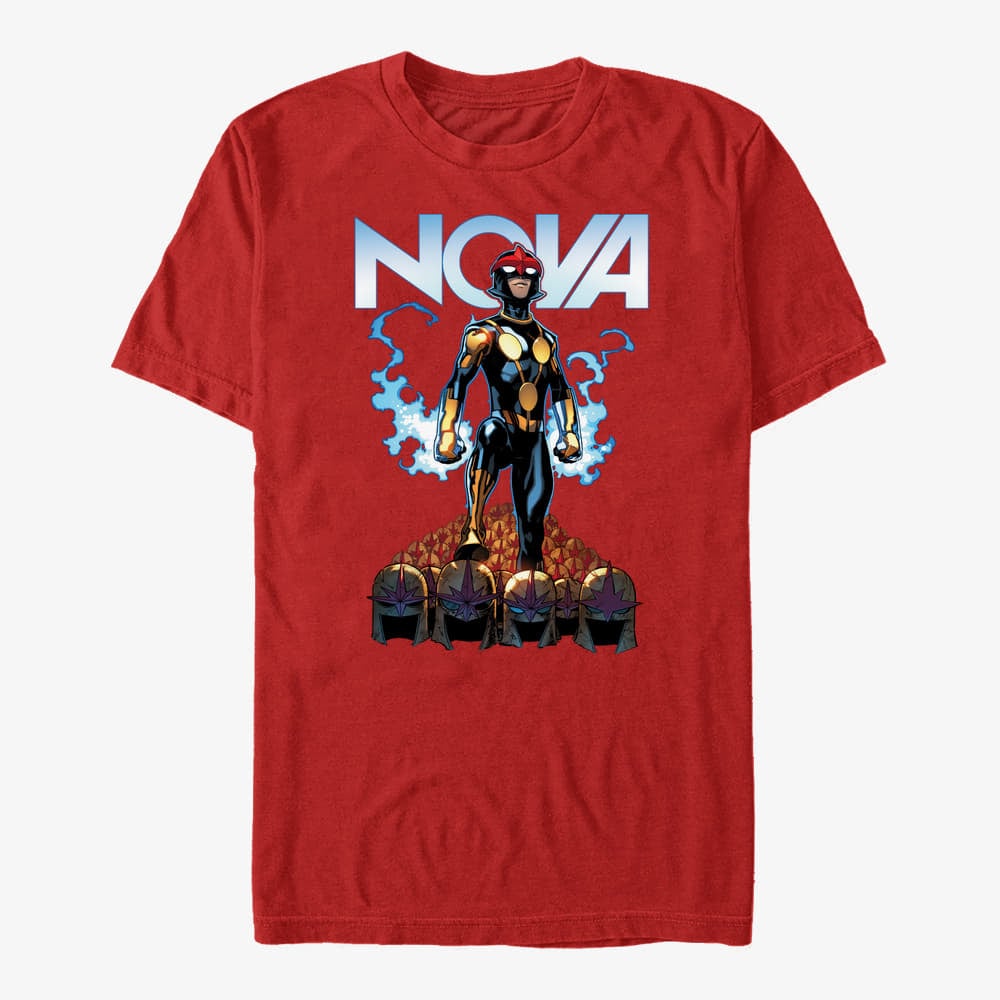 T-Shirts Merch Marvel GOTG Classic - Furry Bite Unisex T-Shirt Red