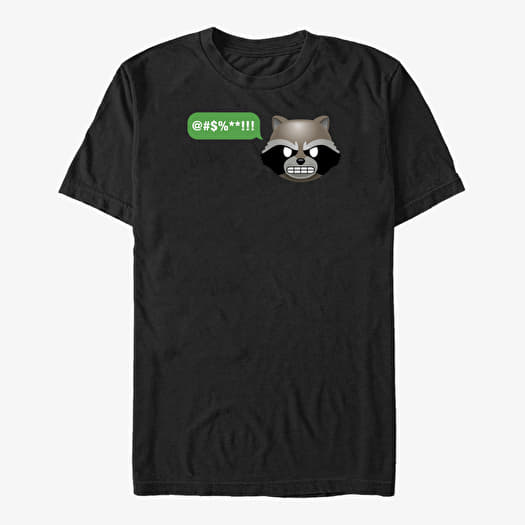 Μπλουζάκι Merch Marvel GOTG 2 - Space Rocket Unisex T-Shirt Black