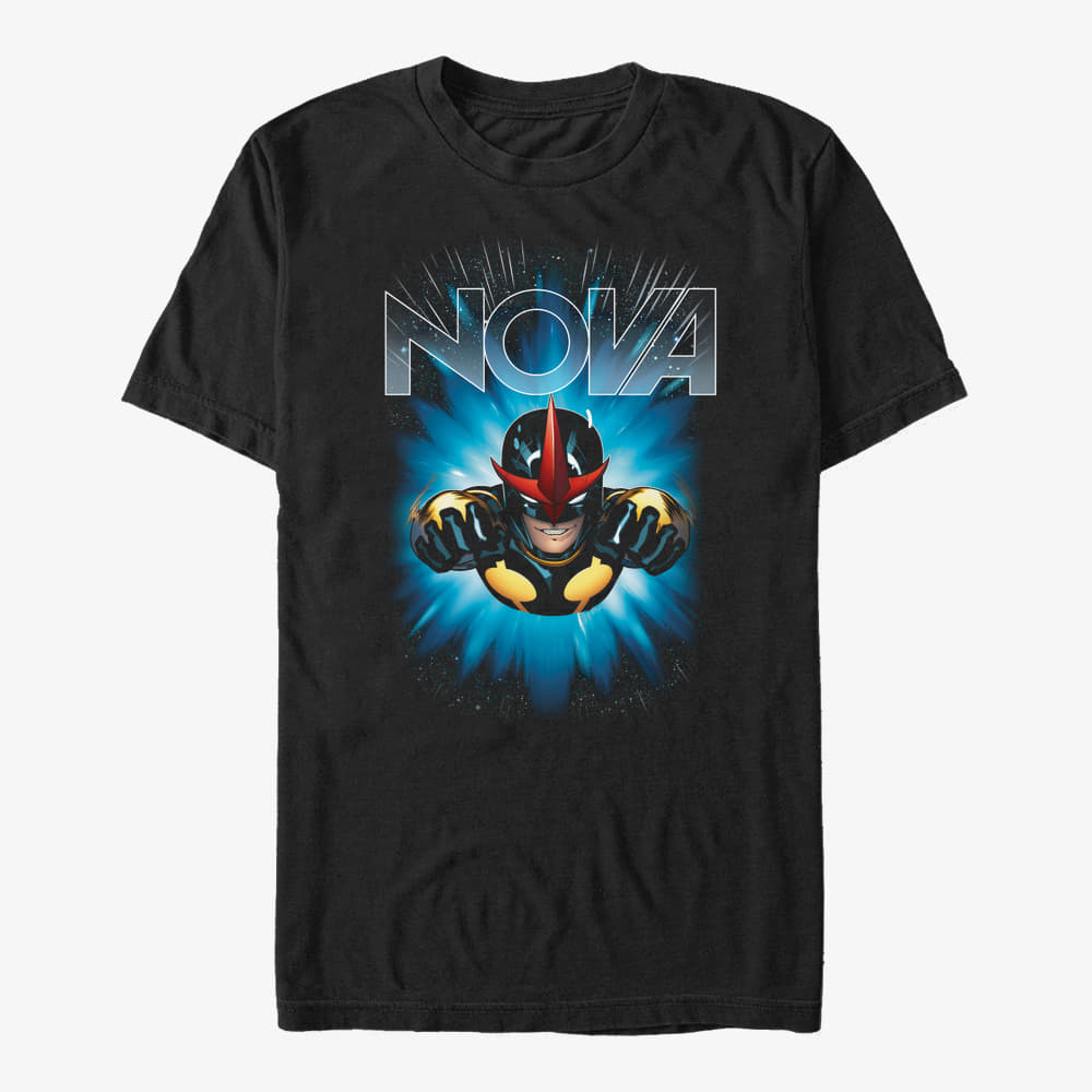 Pólók Merch Marvel GOTG Classic - Tape Unisex T-Shirt Black