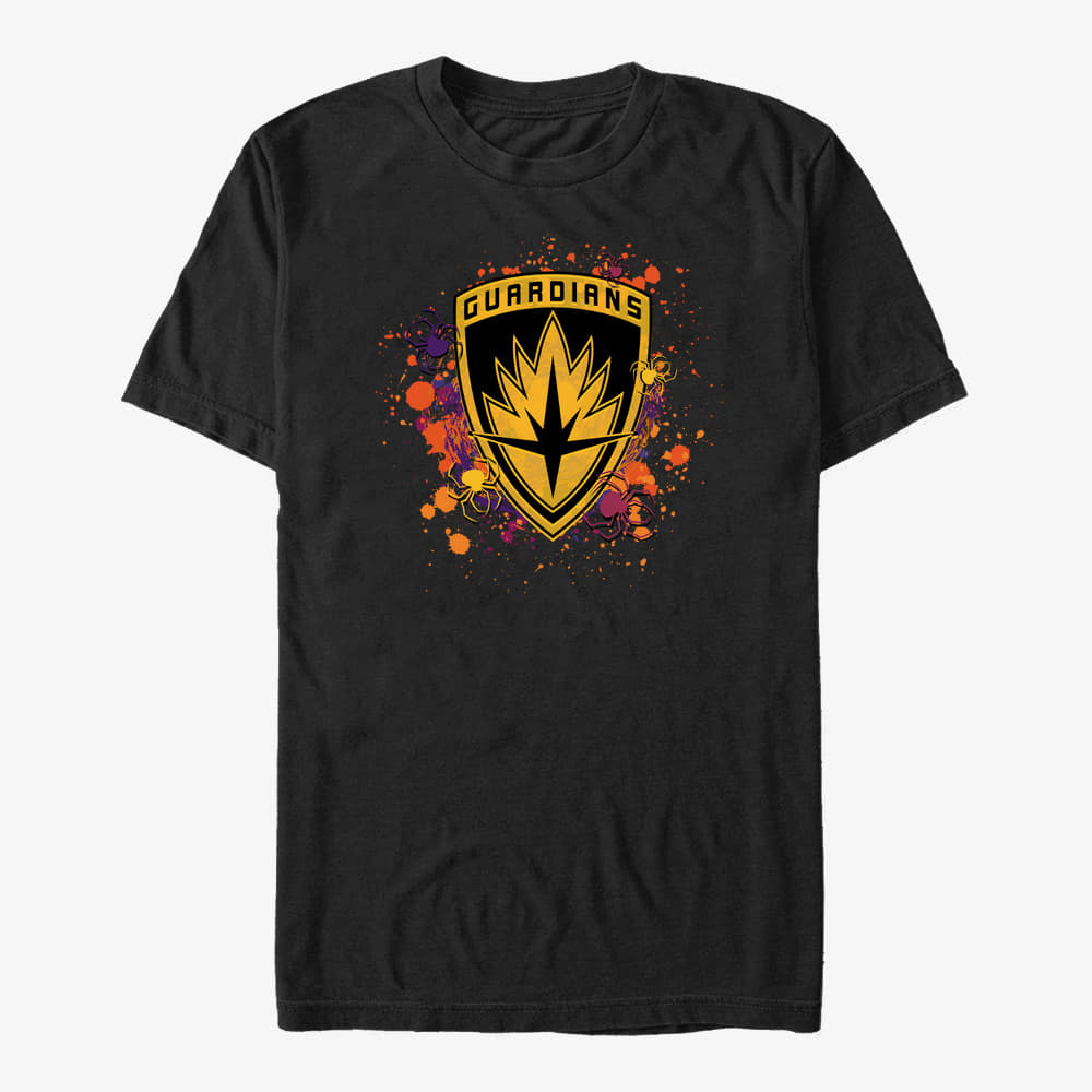 Trička Merch Marvel GOTG 2 - Guardians2 Group Unisex T-Shirt Black