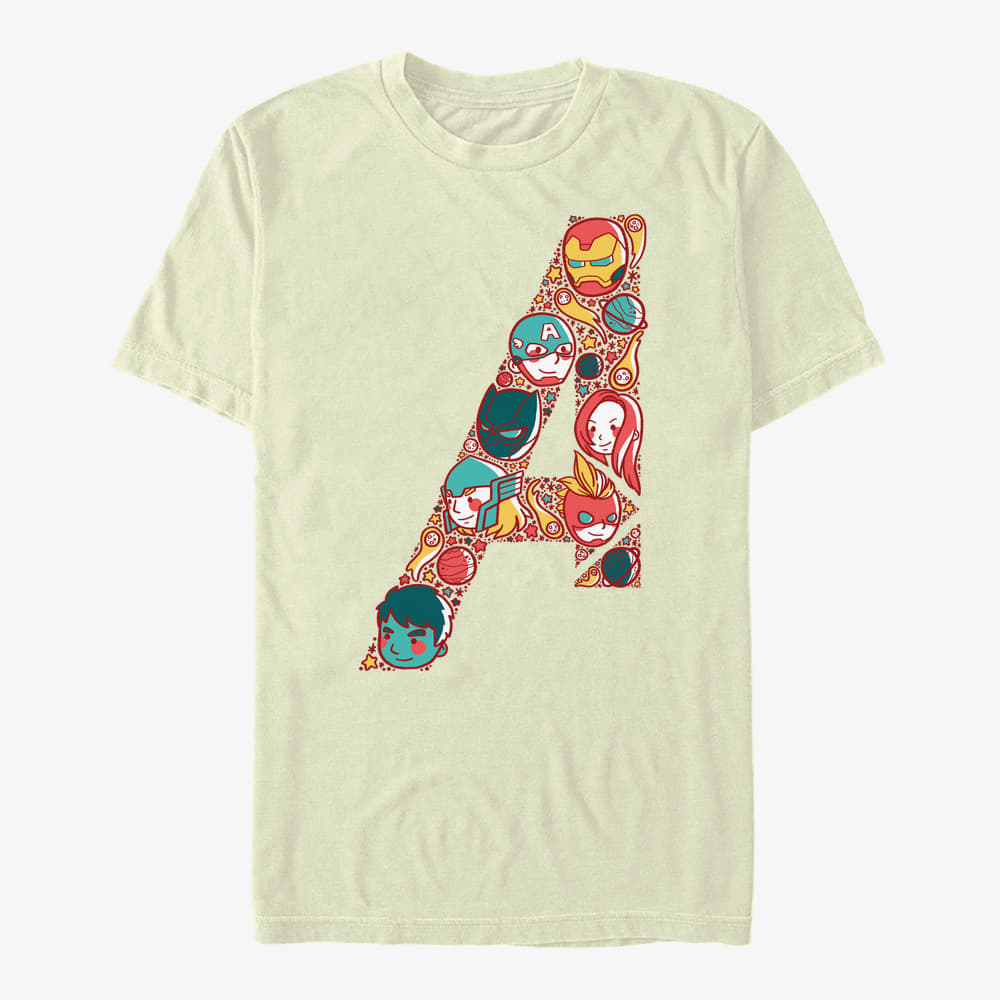 T-shirts Merch Marvel Avengers Classic - Avenger Cuties Unisex T-Shirt Natural