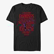 Merch Star Wars: The Mandalorian - Mandalore Line Unisex T-Shirt Black