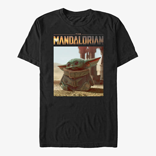 T-shirt Merch Star Wars: The Mandalorian - Yo Baby Unisex T-Shirt Black