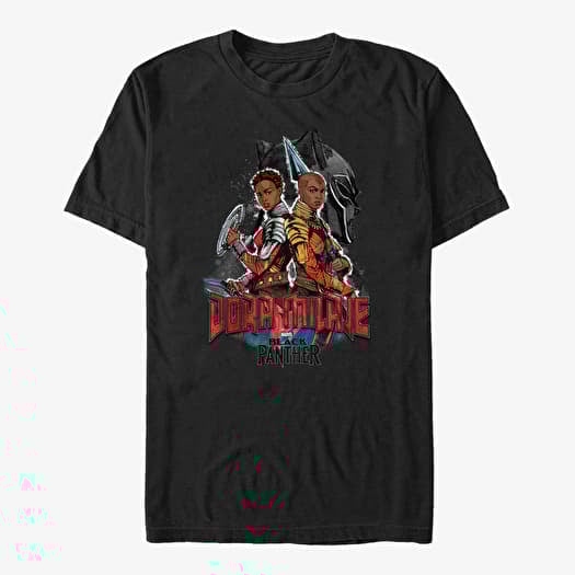 T-shirt Merch Marvel Black Panther: Movie - Dora Milaje Unisex T-Shirt Black