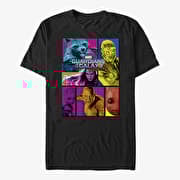 Merch Marvel GOTG Classic - Complex Space Unisex T-Shirt Black