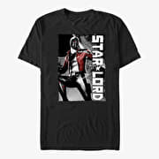 Merch Marvel GOTG 2 - Guardians2 logo Unisex T-Shirt Black