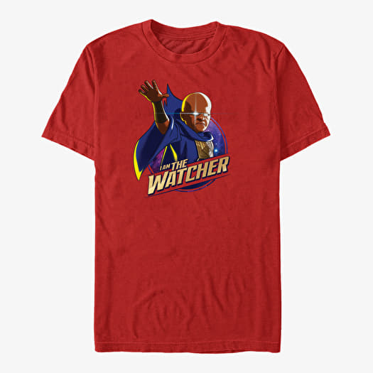 Camiseta Merch Marvel What If...? - I am Watcher Unisex T-Shirt Red