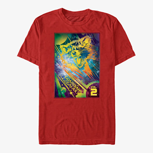 T-särk Merch Marvel GOTG 2 - Space Lord Unisex T-Shirt Red