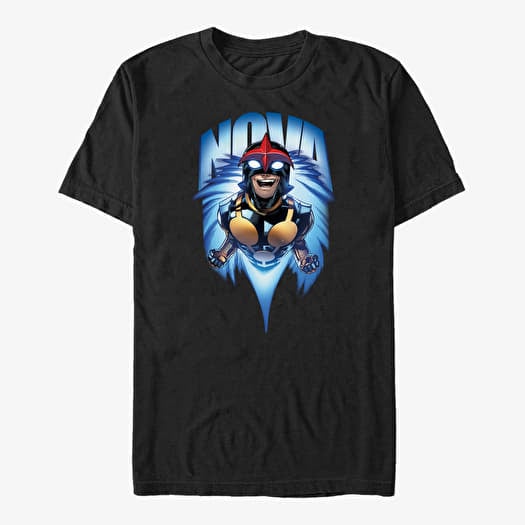 T-krekls Merch Marvel GOTG 2 - Space Rocket Unisex T-Shirt Black