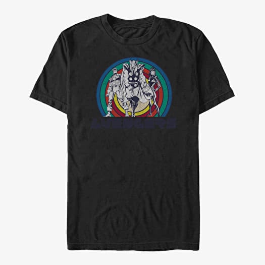 Merch Marvel Avengers Classic - AVENGERS Unisex T-Shirt Black