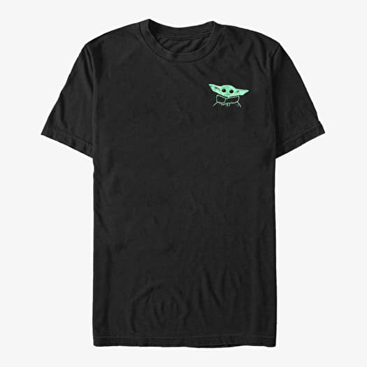 T-shirt Merch Star Wars: The Mandalorian - Painted Star Child Unisex T-Shirt Black