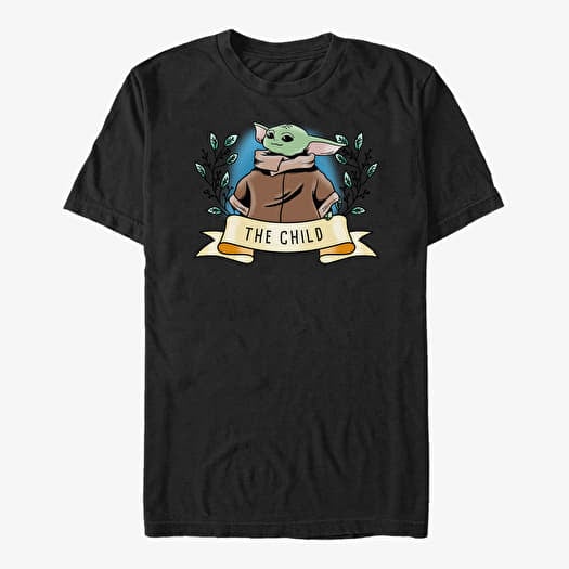 T-shirt Merch Star Wars: The Mandalorian - Child Banner Unisex T-Shirt Black
