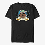 Merch Star Wars: The Mandalorian - Child Banner Unisex T-Shirt Black