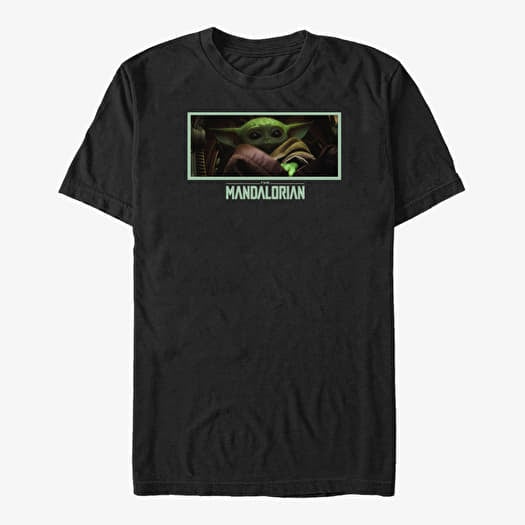 T-shirt Merch Star Wars: The Mandalorian - The Stare Unisex T-Shirt Black