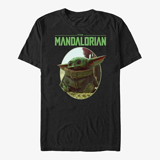 T-shirt Merch Star Wars: The Mandalorian - The Look Unisex T-Shirt Black