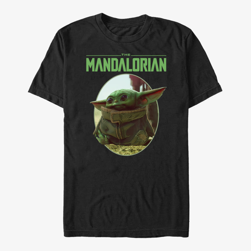 T-Shirts Merch Star Wars: The Mandalorian - The Look Unisex T-Shirt Black
