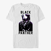 Merch Marvel Black Panther: Movie - Hip Panther Unisex T-Shirt White