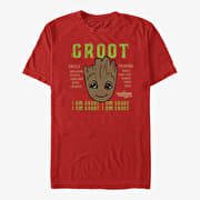 Merch Marvel GOTG Classic - Cosmic Mix Tape Unisex T-Shirt Red
