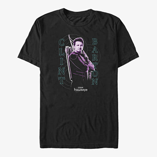 T-shirt Merch Marvel Hawkeye - Hero Target Unisex T-Shirt Black