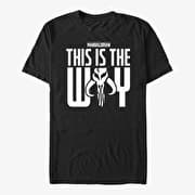 Merch Star Wars: The Mandalorian - Ways Unisex T-Shirt Black