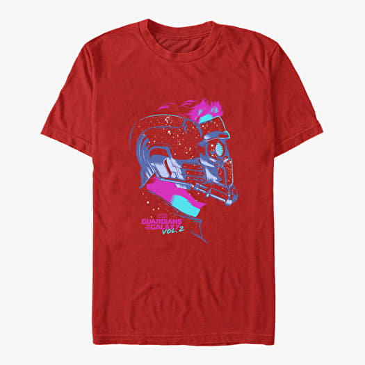 Tričko Merch Marvel GOTG Classic - Furry Bite Unisex T-Shirt Red