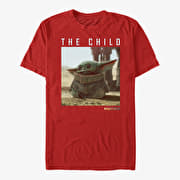 Merch Star Wars: Classic - Green Child Unisex T-Shirt Red