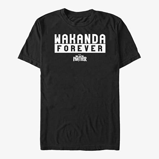 Majica Merch Marvel Black Panther: Movie - Forever Unisex T-Shirt Black