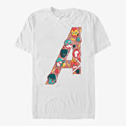 Merch Marvel Avengers Classic - Avenger Cuties Unisex T-Shirt White