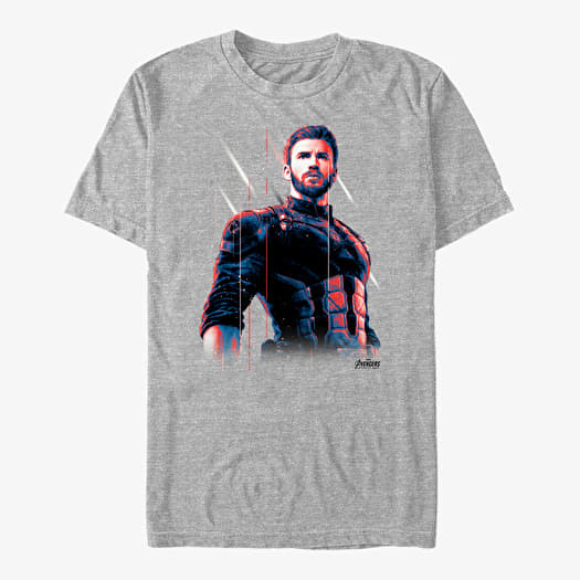 T-särk Merch Marvel Avengers: Infinity War - Old Soldier Unisex T-Shirt Heather Grey