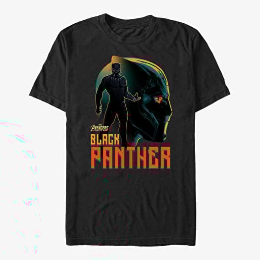 T-shirt Merch Marvel Avengers: Infinity War - King Wakanda Sil Unisex T-Shirt Black