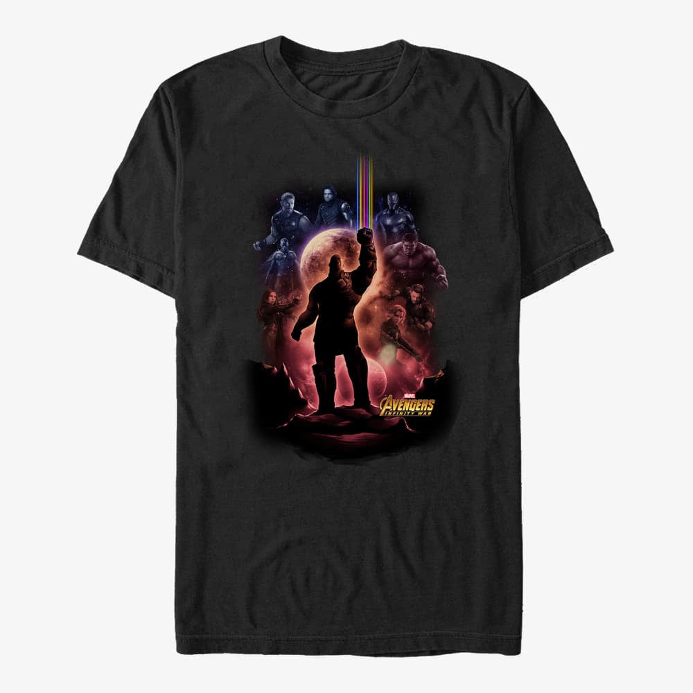 T-shirts Merch Marvel Avengers: Infinity War - Absolute Power Unisex T-Shirt Black