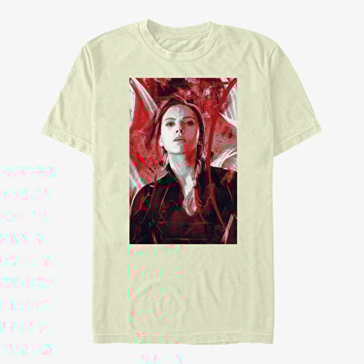 Tričko Merch Marvel Avengers Endgame - Red Painted Unisex T-Shirt Natural