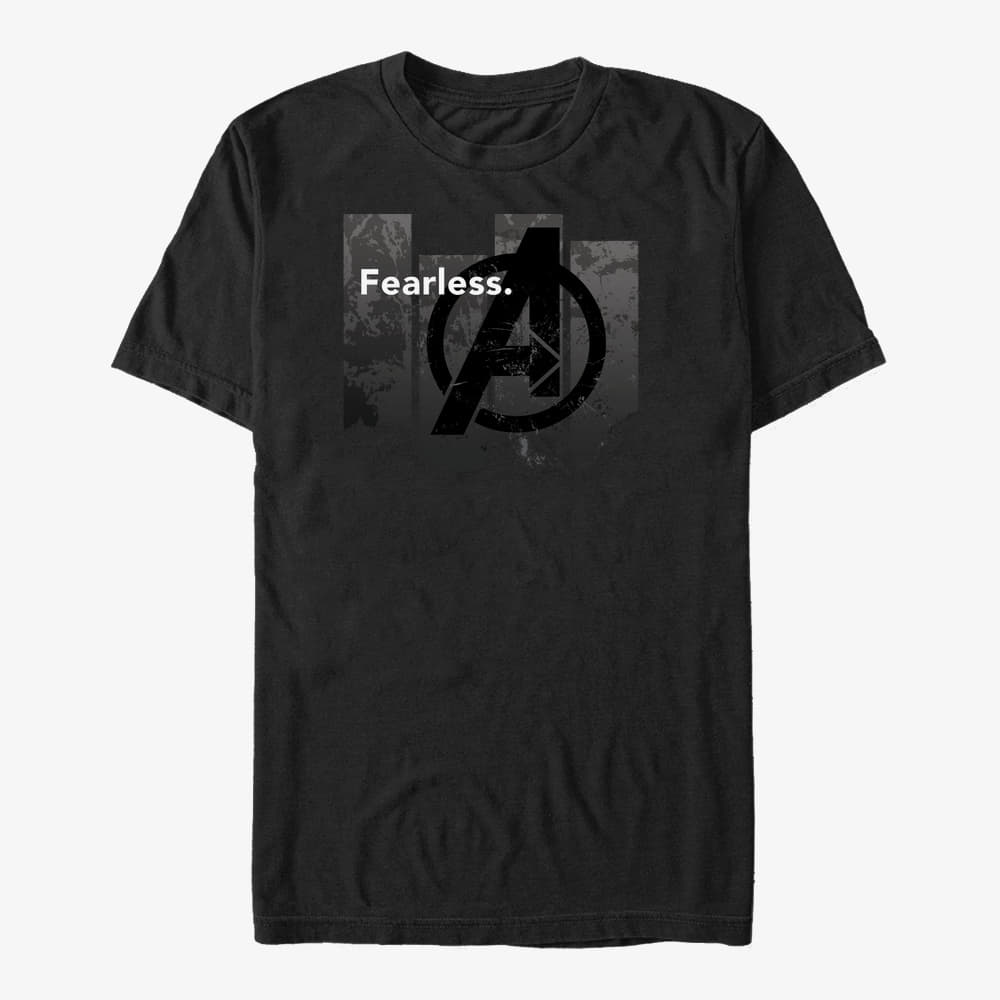 T-shirts Merch Marvel Avengers Endgame - Fearless Unisex T-Shirt Black