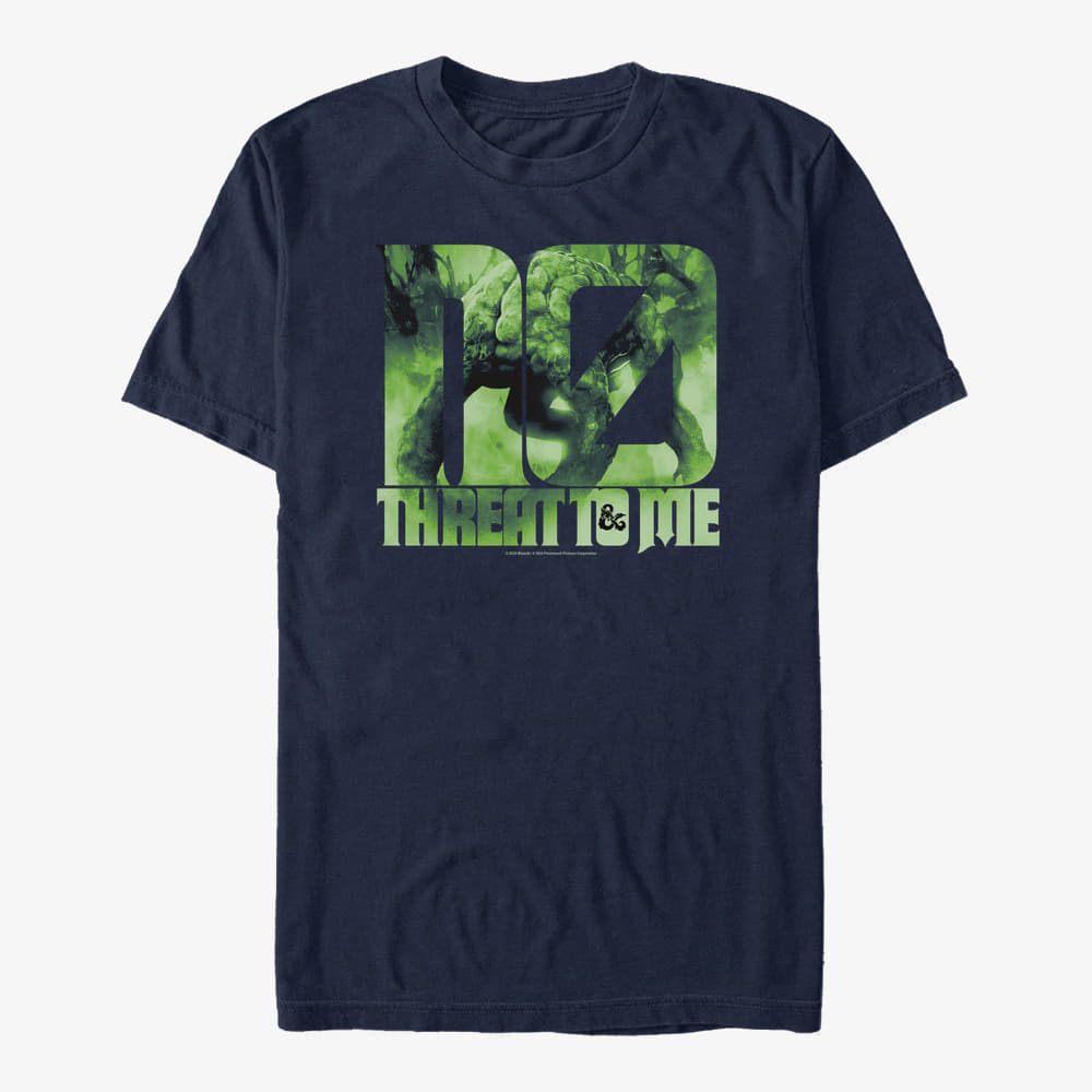 T-shirts Merch Dungeons & Dragons: Honor Among Thieves - No Threat To Me Unisex T-Shirt Navy Blue