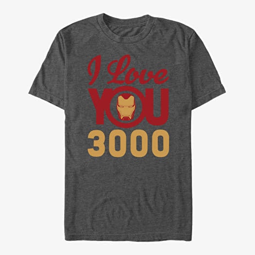 T-shirt Merch Marvel Avengers Endgame - 3000 Icon Face Unisex T-Shirt Dark Heather Grey
