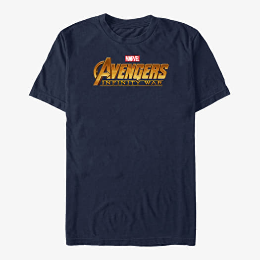 T-shirt Merch Marvel Avengers: Infinity War - Infinity StudioLogo Unisex T-Shirt Navy Blue
