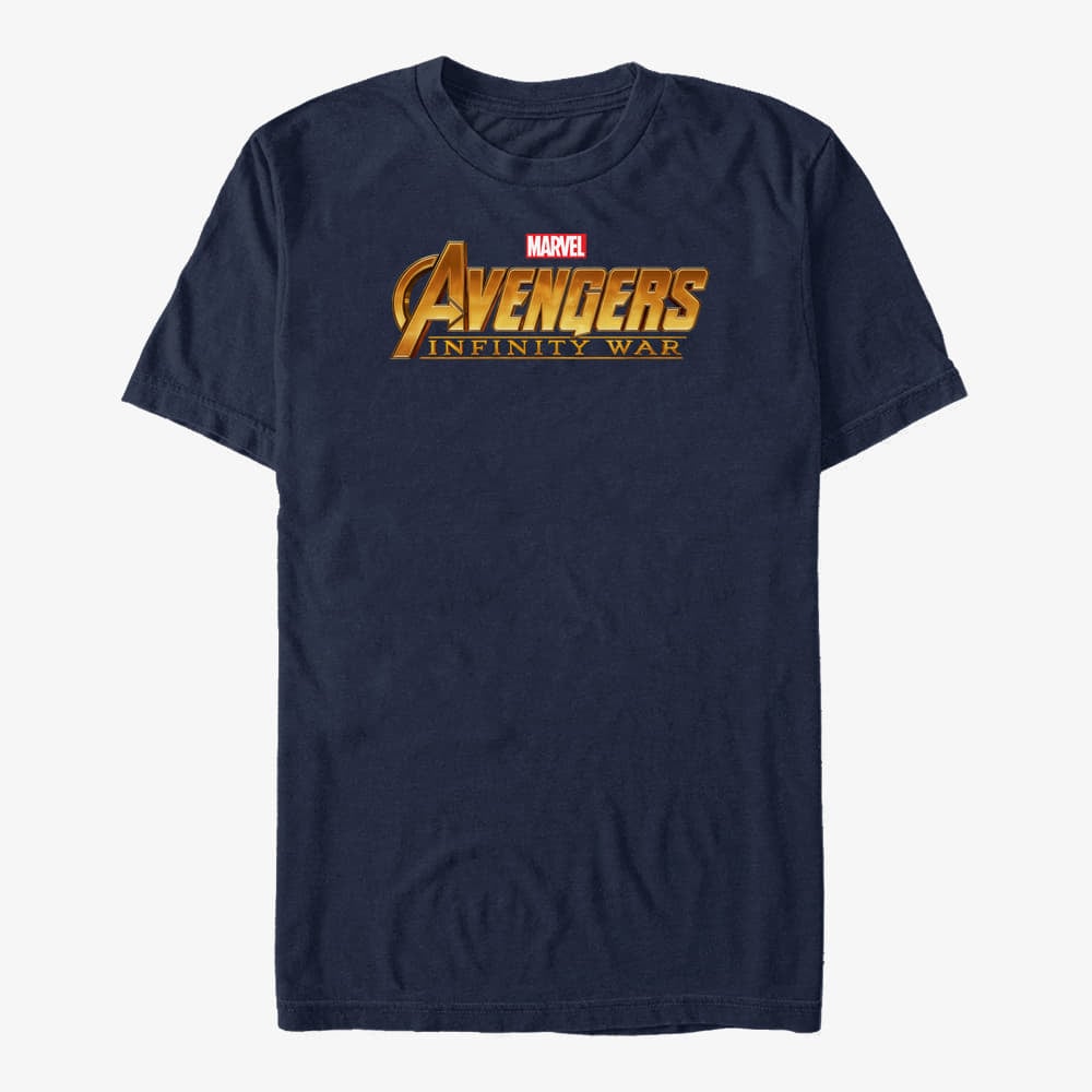 T-shirts Merch Marvel Avengers: Infinity War - Infinity StudioLogo Unisex T-Shirt Navy Blue