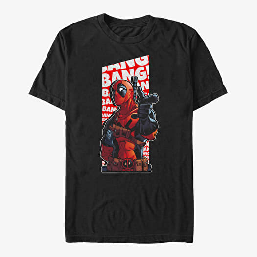 T-shirt Merch Marvel Deadpool - BANG BANG BANG Unisex T-Shirt Black