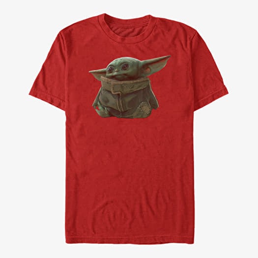 T-shirt Merch Star Wars: The Mandalorian - Ball Thief Unisex T-Shirt Red