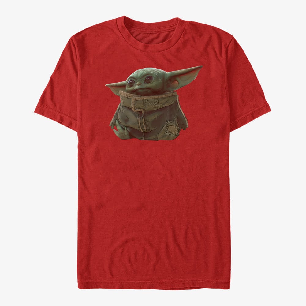T-särgid Merch Star Wars: The Mandalorian - Ball Thief Unisex T-Shirt Red