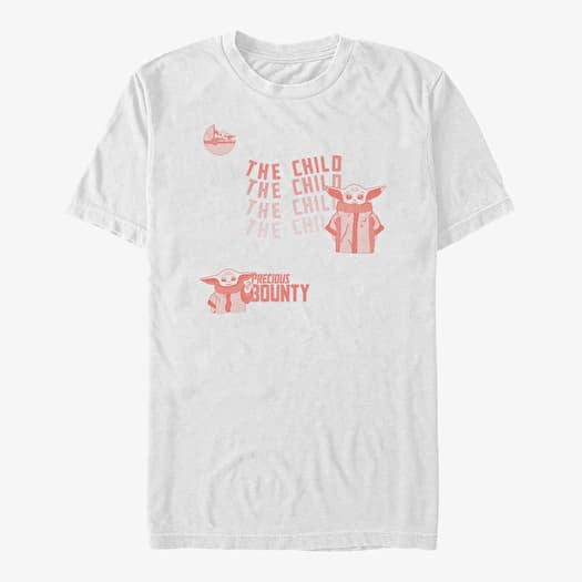 Majica Merch Star Wars: The Mandalorian - Playful Mando Child Unisex T-Shirt White