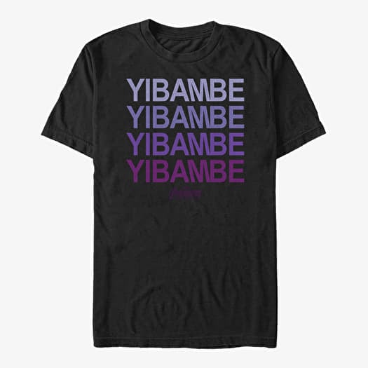 T-shirt Merch Marvel Avengers: Infinity War - YIBAMBE Unisex T-Shirt Black